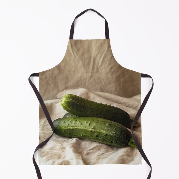 Item preview, Rustic Cucumber Still Life Kitchen Wall Art Natural Food Photography designed and sold by NarjaShop.