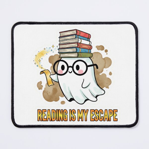 Item preview, Reading is my escape designed and sold by AIlstickersBRL.