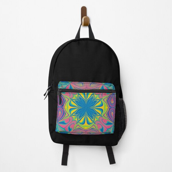 Item preview, mandala art with intense colors designed and sold by Feral Lines Studio .