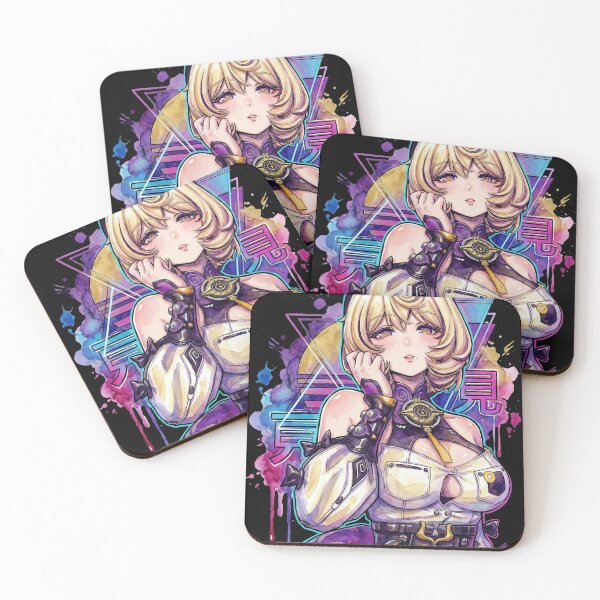 Item preview, Yidhari ZZZ Purple Eyes Tentacles Back Vaporwave Neon Glow designed and sold by Senpaiwaves.