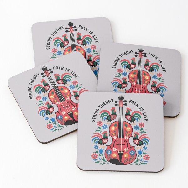 Item preview, String Theory – Folk Is Life - Folk Cello Art designed and sold by Art-Arcade6.