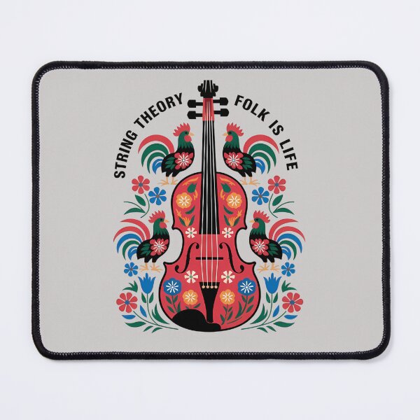 Item preview, String Theory – Folk Is Life - Folk Cello Art designed and sold by Art-Arcade6.