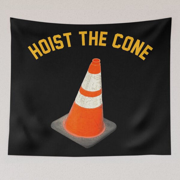 Item preview, Hoist The Cone Vintage Sport Aesthetic Fan Gear For The Win designed and sold by LakenDraphil.