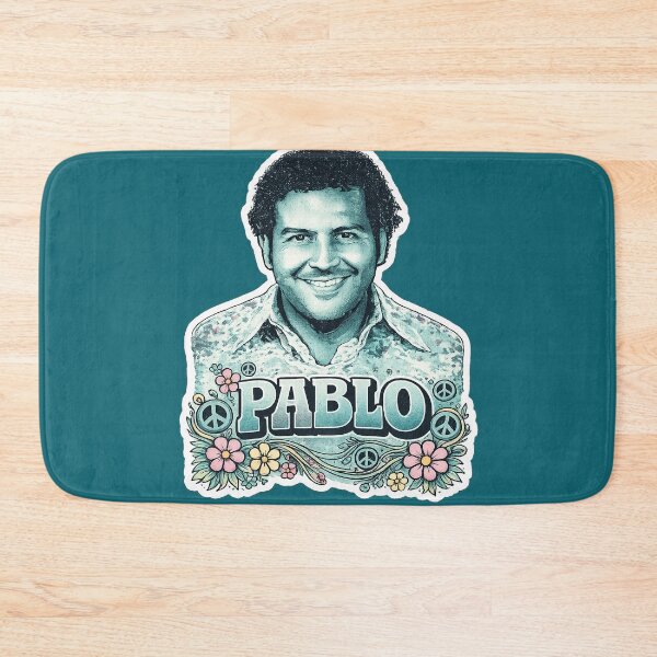 Item preview, PABLO vintage tribute in blue-grey colors designed and sold by LuluLeb.