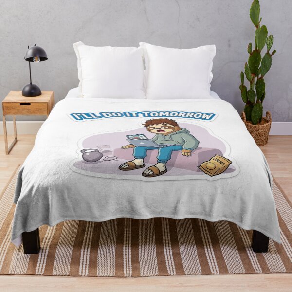 Item preview, Lazy Sloth Procrastinator - I'll Do It Tomorrow Funny Fitness designed and sold by irfanshikh.