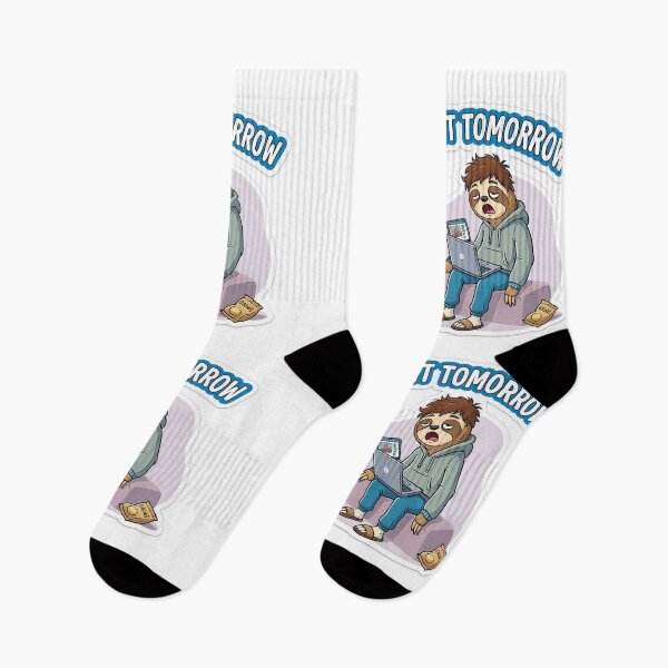 Item preview, Lazy Sloth Procrastinator - I'll Do It Tomorrow Funny Fitness designed and sold by irfanshikh.