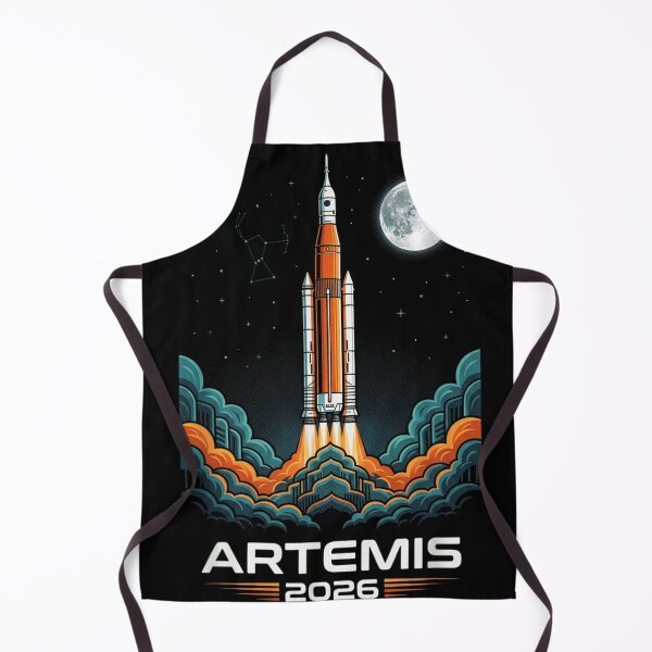 Item preview, Artemis 2026 Moon Mission SLS Rocket Space Exploration Launch Poster designed and sold by LakenDraphil.