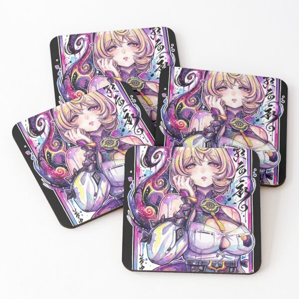 Item preview, ZZZ Yidhari Elegant Blonde Octopus Thiren Vaporwave Retro CRT designed and sold by Senpaiwaves.