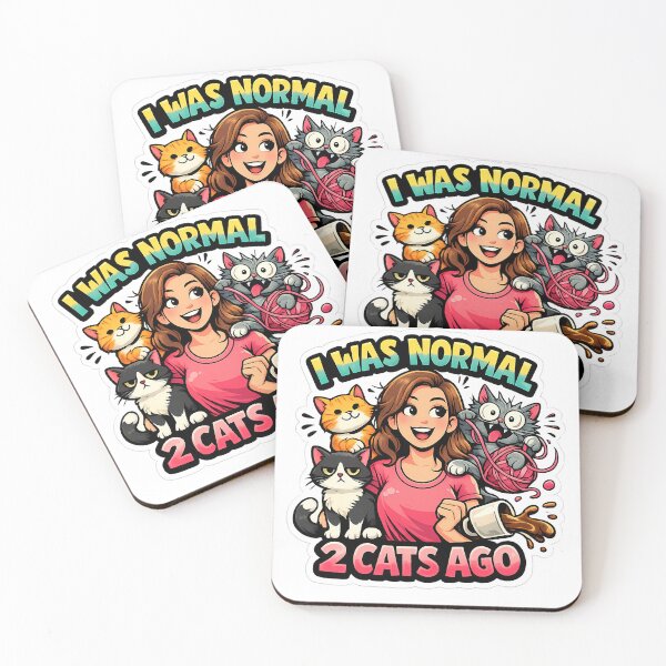 Item preview, Funny Cat Lover Girl With Cats designed and sold by GGAUL.