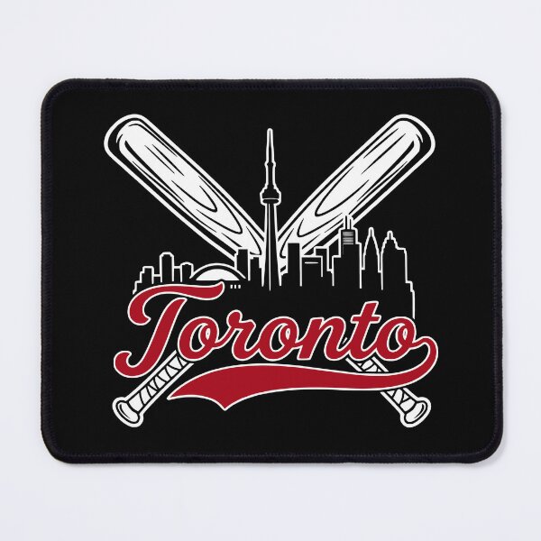 Item preview, Retro Toronto Baseball Fan City Skyline designed and sold by Imaginationbeyond.