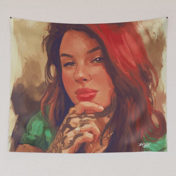 Item preview, Keisha Grey Portrait designed and sold by markclarkii.
