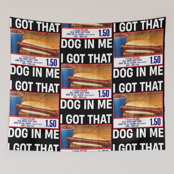 Item preview, I Got That Dog in Me Funny Hotdog Vintage Men Women designed and sold by issan-exe.