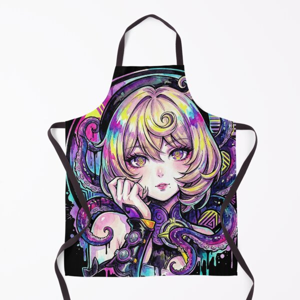 Item preview, Zenless Zone Zero Yidhari Murphy Puffy Sleeves Black Shorts Vaporwave designed and sold by Senpaiwaves.