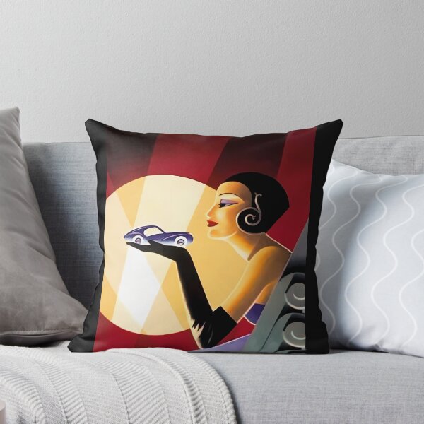 Item preview, Blast from the past art deco art car designed and sold by Helios Be. Lavsh.