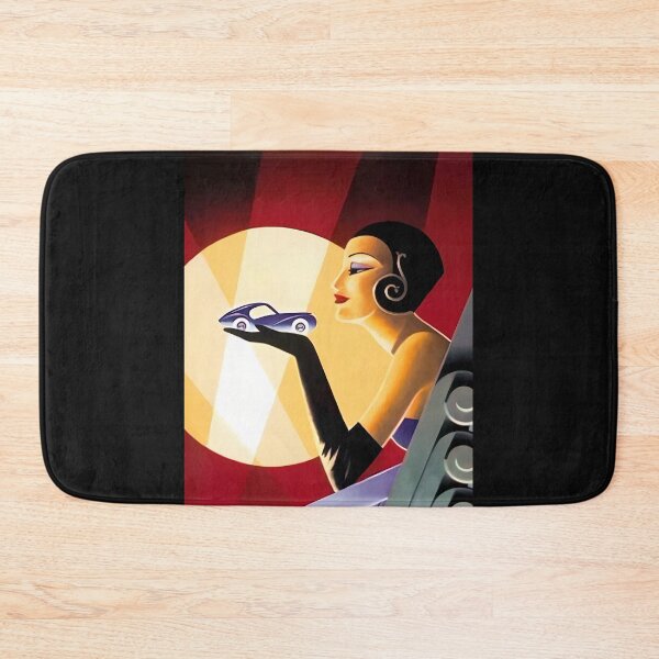 Item preview, Blast from the past art deco art car designed and sold by Helios Be. Lavsh.