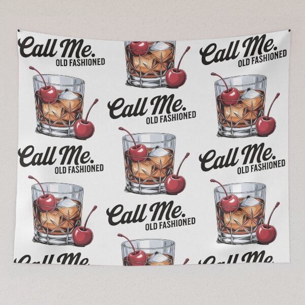 Item preview, Call Me Old Fashioned Cherries Whiskey Drinking  designed and sold by issan-exe.