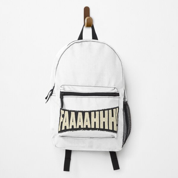 Item preview, FAAAHHH! Meme Typography Sticker – Vintage Distressed Streetwear Text Design designed and sold by IconicDesignsXd.