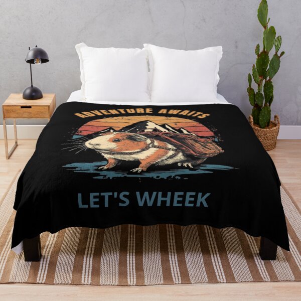 Item preview, Adventure Guinea Pig Hiking Outdoor Nature Fan designed and sold by TeeArtWorld.