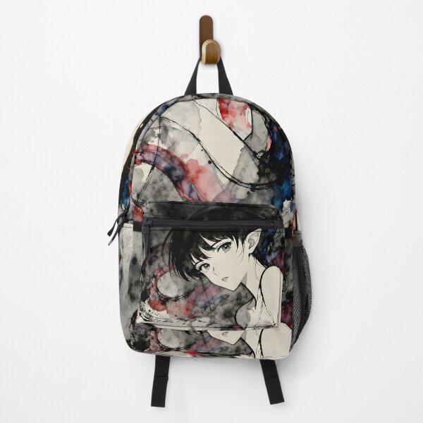 Item preview, Ethereal Anime Character with Swirling Colors designed and sold by Shelley Loewnau-Jones Studio.