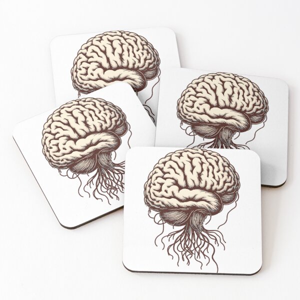 Item preview, Rooted Mind – Brain Growth Illustration designed and sold by Kavya Art.