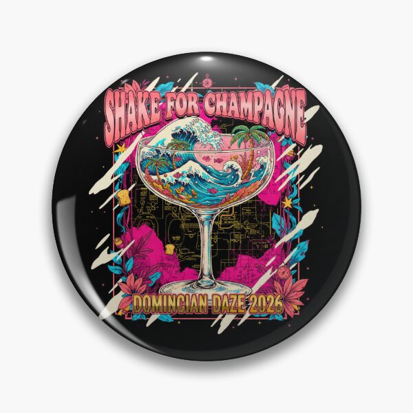 Item preview, Shake for Champagne – Dominican Daze Party Shirt | Bachelorette, Girls Trip, Tropical Vacation Vibes designed and sold by FitEnvy.