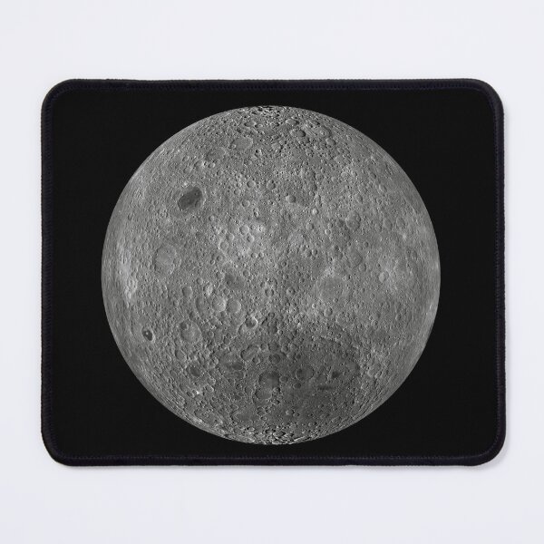 Item preview, 2026 NASA Artimis II Lunar flyby dark side of the moon (far side) moon mission high resolution historic photograph designed and sold by Astrid Arkhangelsky.
