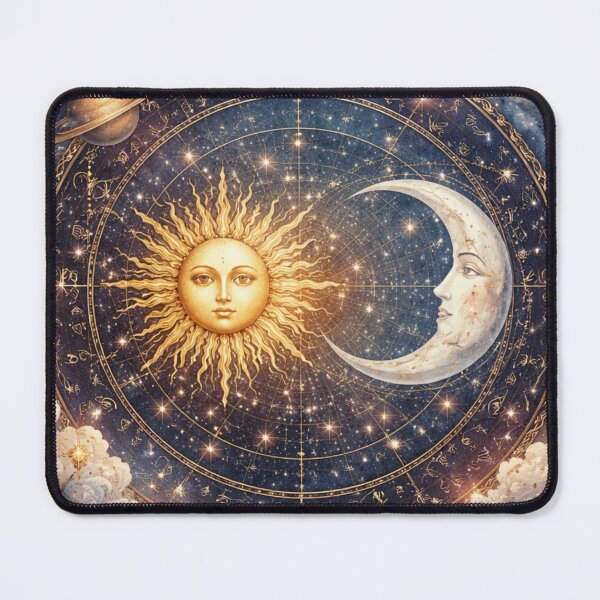 Item preview, Sun and moon designed and sold by RiaBubble.