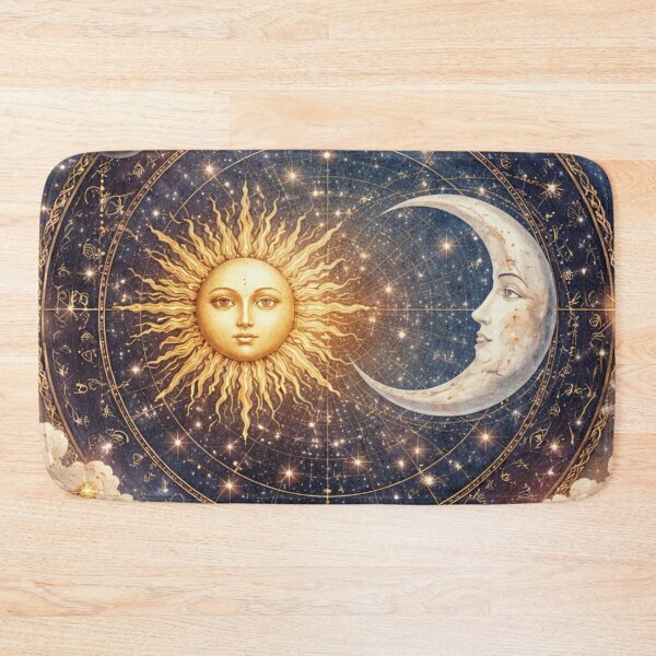 Item preview, Sun and moon designed and sold by RiaBubble.