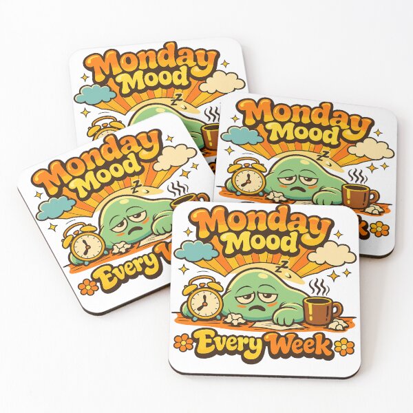 Item preview, Monday Mood Every Week Funny Sarcastic Quote | Tired Office Humor designed and sold by Mrjarvis.