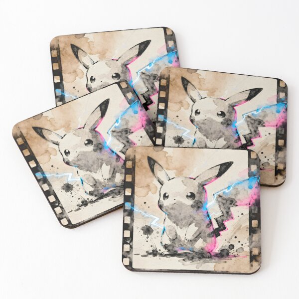 Item preview, Pikachu Film Reel in Ink designed and sold by Shelley Loewnau-Jones Studio.