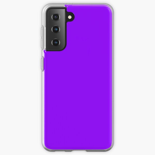 Solid Colour | Electric Violet | Neon Violet Samsung Galaxy Soft Case