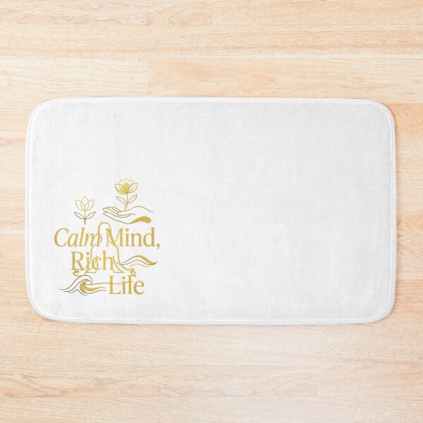 Item preview, Calm Mind, Rich Life designed and sold by AuroraWealthHouse.