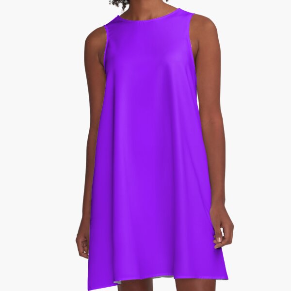 Item preview, SOLID PLAIN Electric Violet Neon Violet OVER 100 SHADES OF PURPLE BY OZCUSHIONS designed and sold by ozcushions.