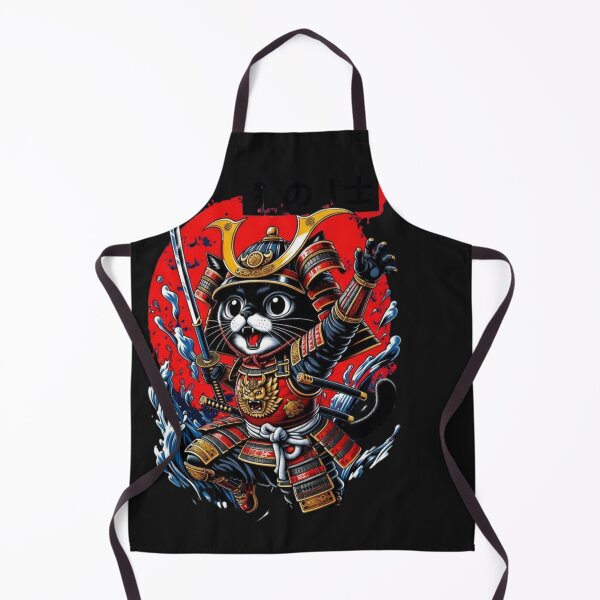 Item preview, Armored Cat with Blade Stylized Graphic designed and sold by Tsugraf Designs.