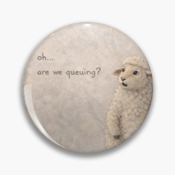 Item preview, Are We Queuing? designed and sold by cryolith7454.