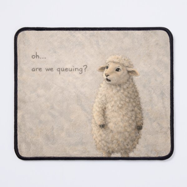 Item preview, Are We Queuing? designed and sold by cryolith7454.