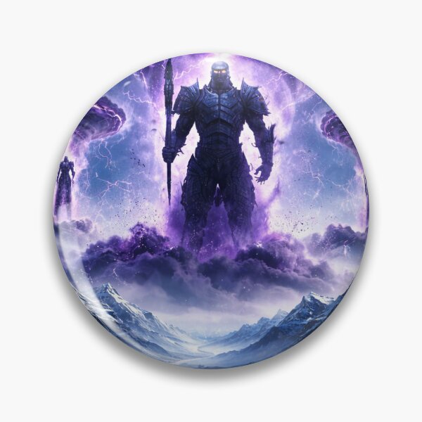 Item preview, ​The Shadow Titan of Purple Skies designed and sold by Farheen786.