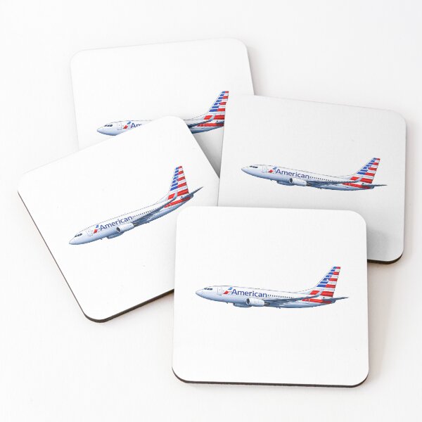 Artikelvorschau, American Airlines 737 verpixelt entworfen und verkauft von Ohio Valley Pixels.