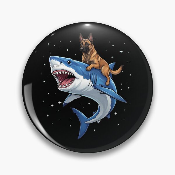 Item preview, Funny Belgian Malinois Shark Dog Mom Dad Lover designed and sold by TerryConnells.