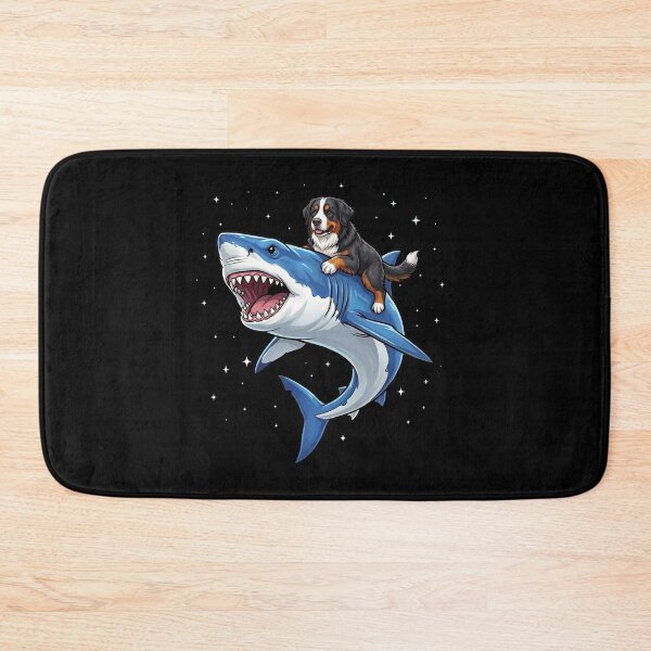 Item preview, Funny Bernese Mountain Dog Shark Dog Mom Dad Lover designed and sold by TerryConnells.