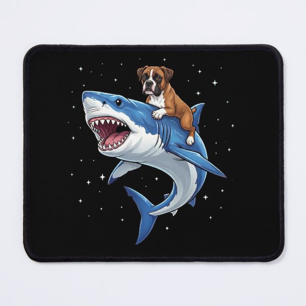 Item preview, Funny Boxer Dog Shark Dog Mom Dad Lover designed and sold by TerryConnells.