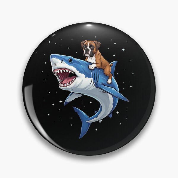 Item preview, Funny Boxer Dog Shark Dog Mom Dad Lover designed and sold by TerryConnells.