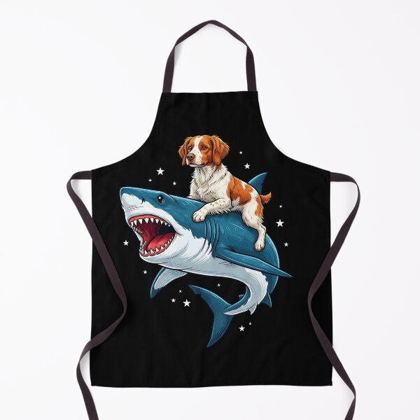 Item preview, Funny Brittany Shark Dog Mom Dad Lover designed and sold by TerryConnells.