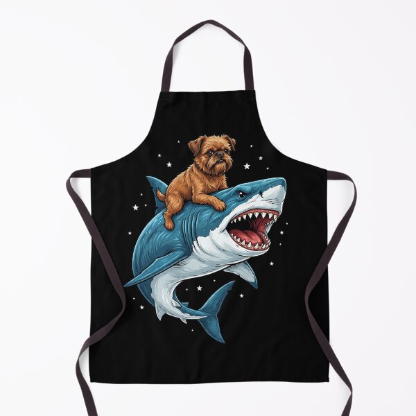 Item preview, Funny Brussels Griffon Shark Dog Mom Dad Lover designed and sold by TerryConnells.