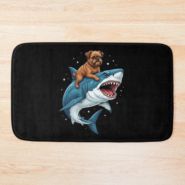 Item preview, Funny Brussels Griffon Shark Dog Mom Dad Lover designed and sold by TerryConnells.