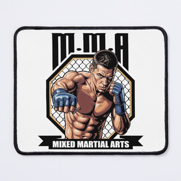 Item preview, MMA Mixed Martial Arts Fighter - Octagon Cage Combat Sports Design designed and sold by FightModeStudio.