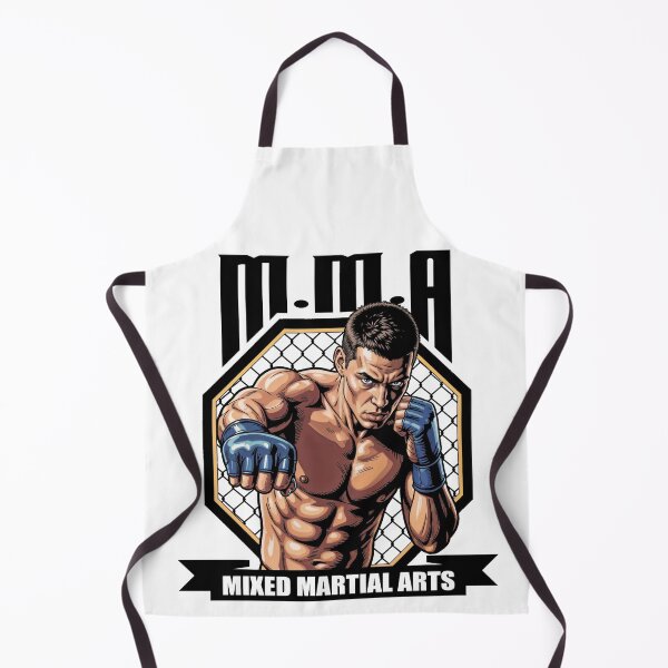 Artikelvorschau, MMA-Kämpfer (Mixed Martial Arts) – Octagon Cage Combat Sports Design entworfen und verkauft von FightModeStudio.