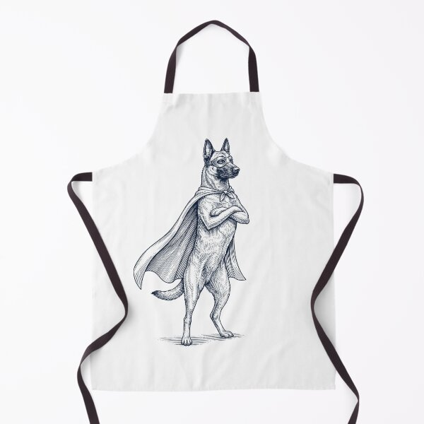 Item preview, Vintage Belgian Malinois Hero Superhero Dog Lover designed and sold by DoodleTortle.