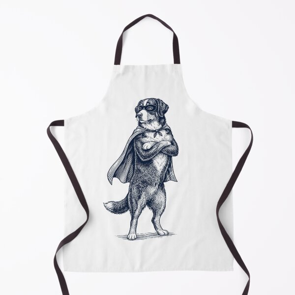 Item preview, Vintage Bernese Mountain Dog Hero Superhero Dog Lover designed and sold by DoodleTortle.