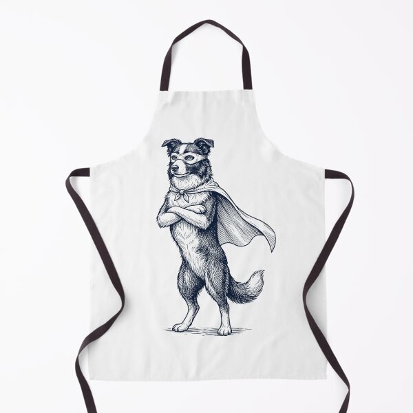 Item preview, Vintage Border Collie Hero Superhero Dog Lover designed and sold by DoodleTortle.